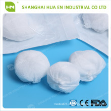 Con CE FDA Aprobado ISO Estéril bueno absorbe la bola de algodón desechable quirúrgico